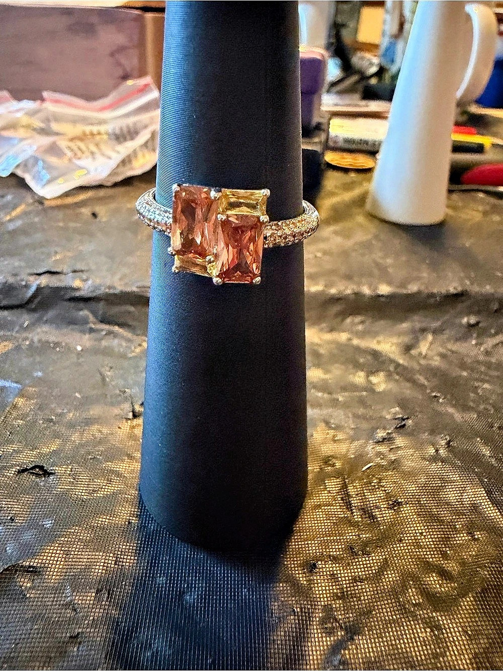 Bomb Party multi colorGemstone Ring